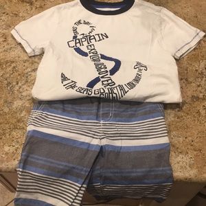 Boys Gymboree shorts outfit size 8